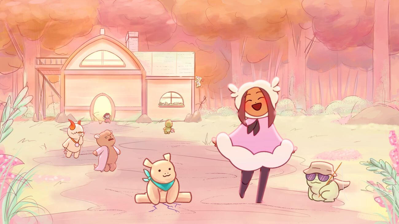 I wanted almost every frame to look like an illustration, rather than just a film still. Incorporating my love for illustration was a bit difficult, but you have to trust the process.